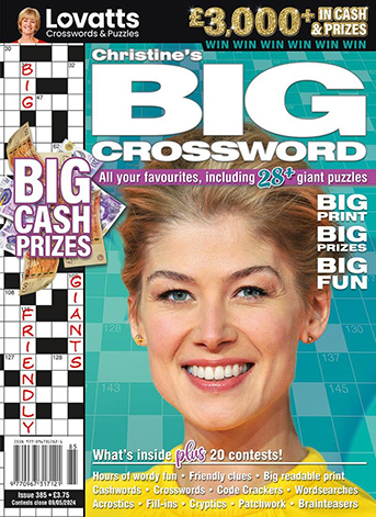Christine's BIG Crossword // UK One Year Subscription