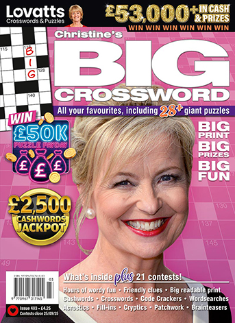 Christine's BIG Crossword