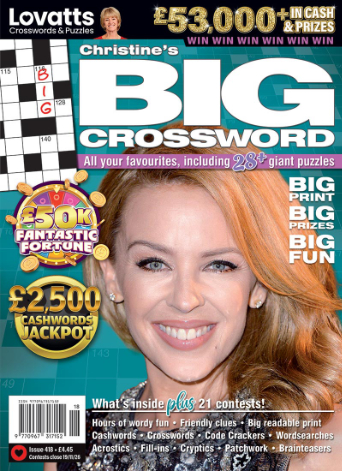 Christine's BIG Crossword // UK Six month subscription