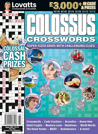 Colossus Crosswords // UK Six Month Subscription