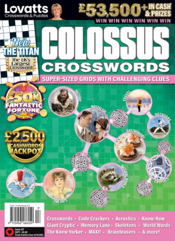 Colossus Crosswords // UK Six Month Subscription