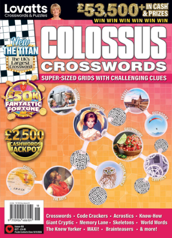 Colossus Crosswords // UK Six Month Subscription
