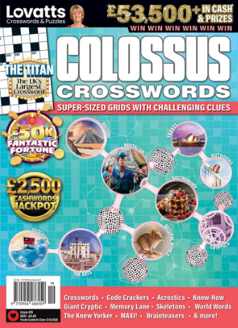 Colossus Crosswords // UK Six Month Subscription