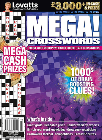 MEGA! Crosswords // Back issue