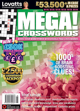 MEGA! Crosswords // UK One Year Subscription