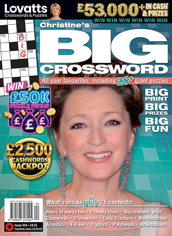 Christine's BIG Crossword