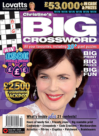 Christine's BIG Crossword