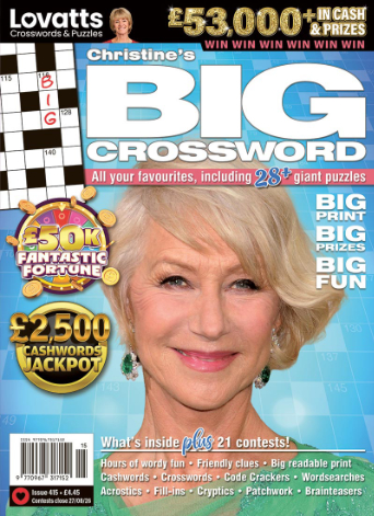 Christine's BIG Crossword