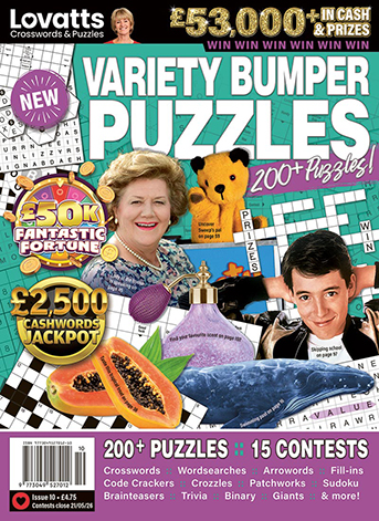 Variety Bumper Puzzles // One Year UK Subscription