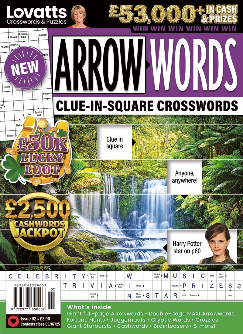 ArrowWords // 3 Issue UK Subscription