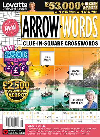 ArrowWords // 3 Issue UK Subscription