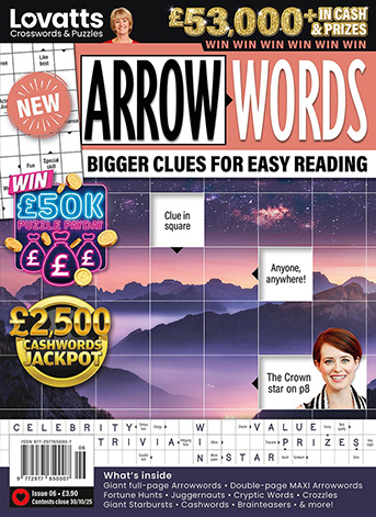 ArrowWords // 3 Issue UK Subscription