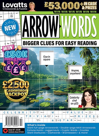ArrowWords // 3 Issue UK Subscription
