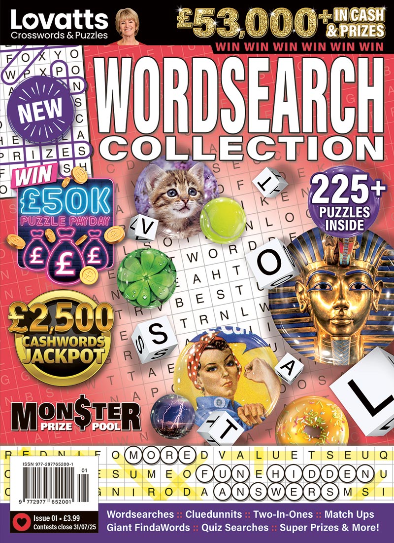 Wordsearch Collection // 6 Month UK Subscription