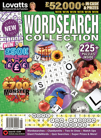 Wordsearch Collection // 6 Month UK Subscription