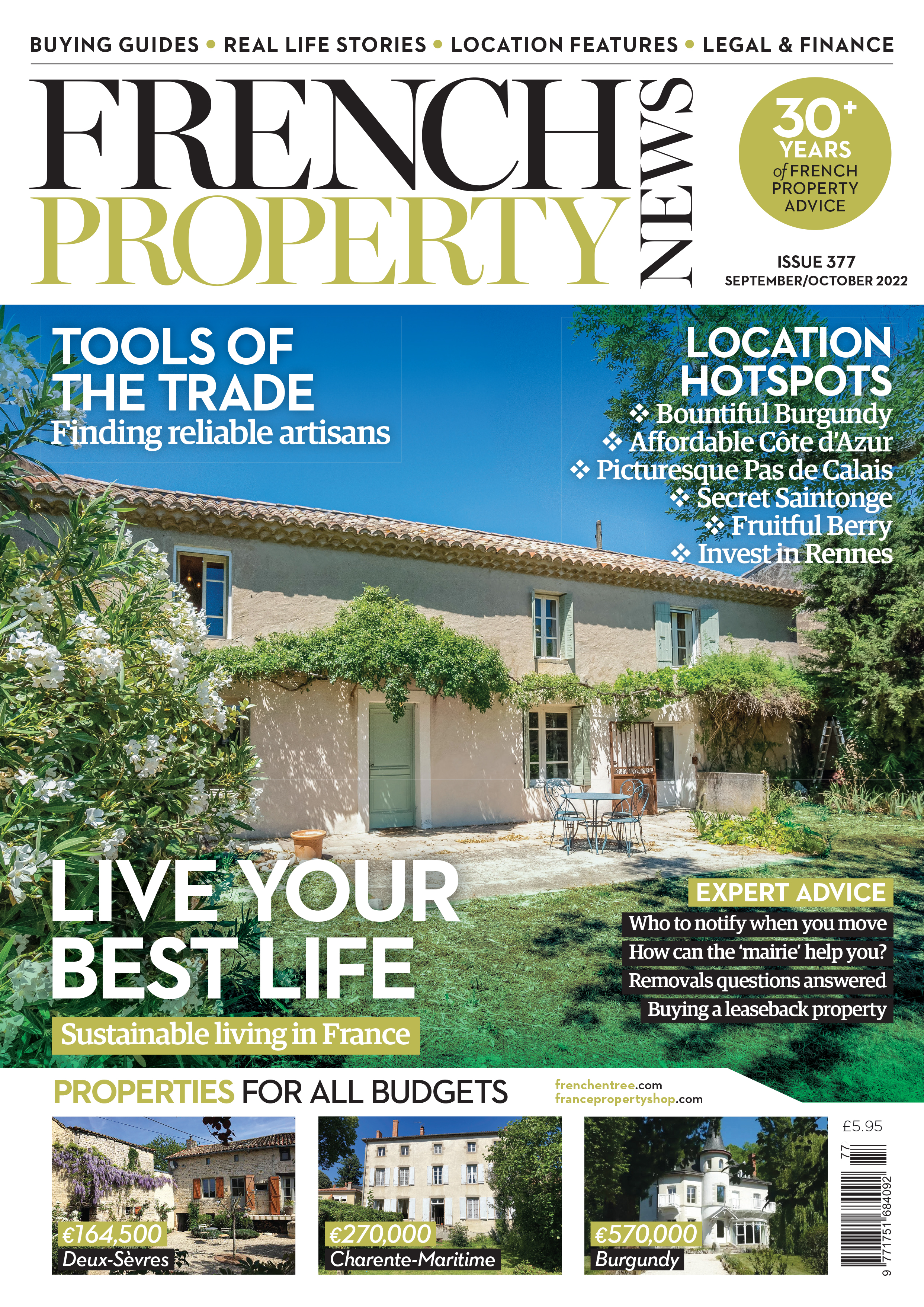 French Property News // Sep/Oct 22 (#377)