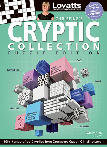 Christine's Cryptic Crossword Collection #24 // Issue 24