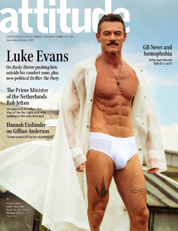 Attitude Issue #372 Luke Evans // Issue 372